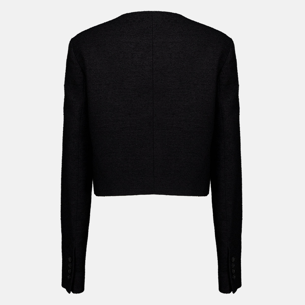 Vestes 부클 울 재킷 Fendi Noir Femme