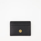 Small leather goods Medusa Biggie Leather Card Holder Versace Black Homme
