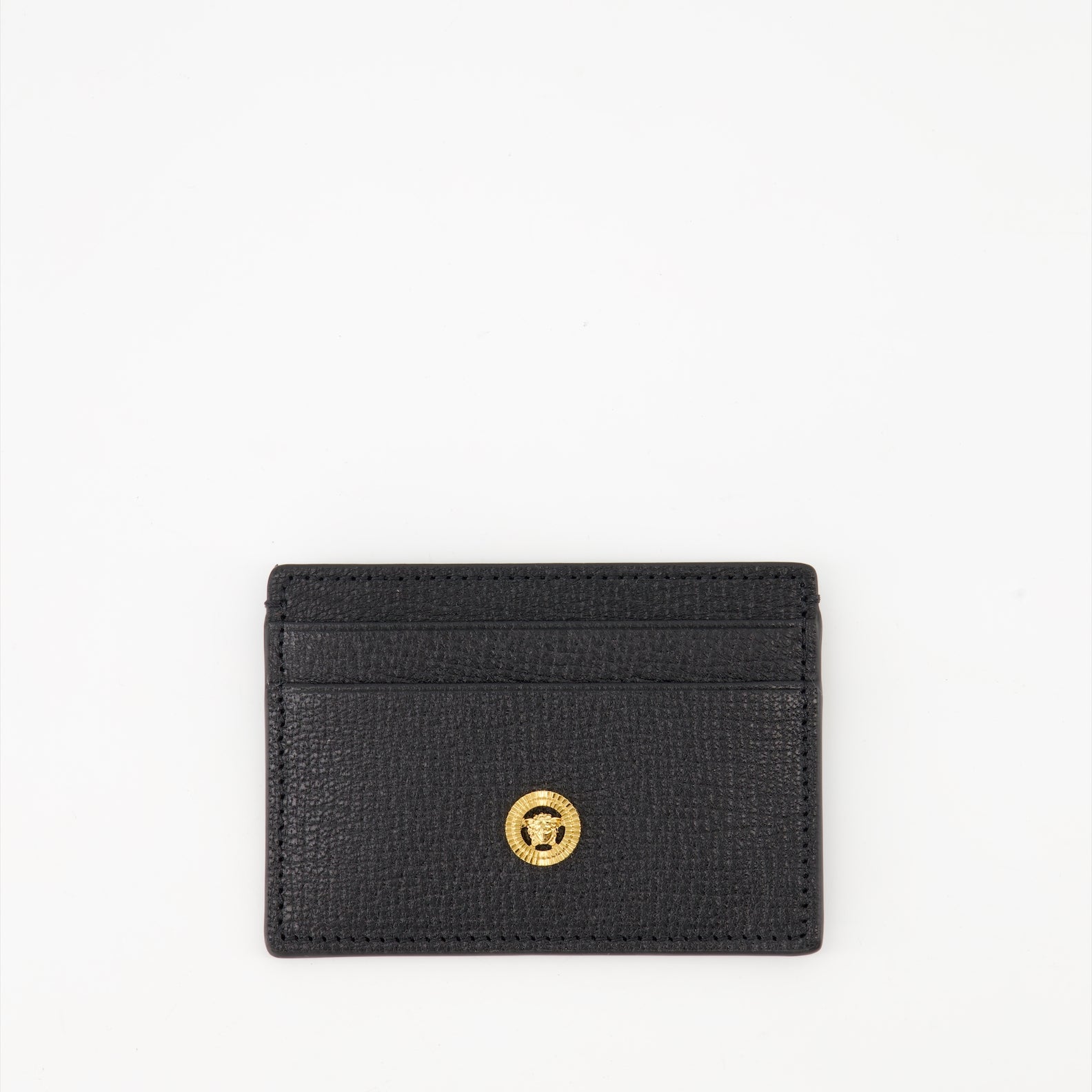 Medusa Biggie Leather Card Holder