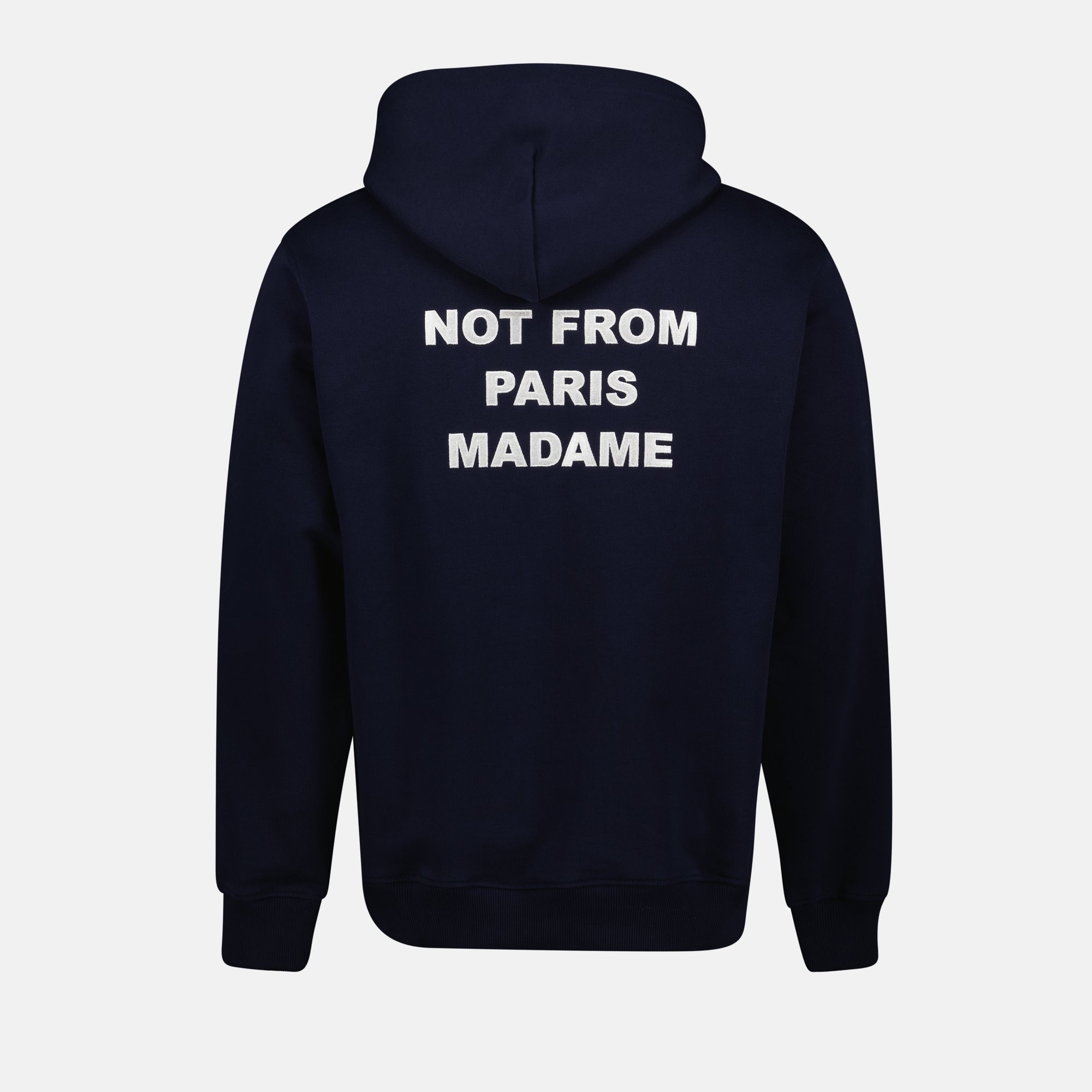 Sweatshirts Sweat à capuche Slogan bleu marine Drole De Monsieur Bleu foncé Homme