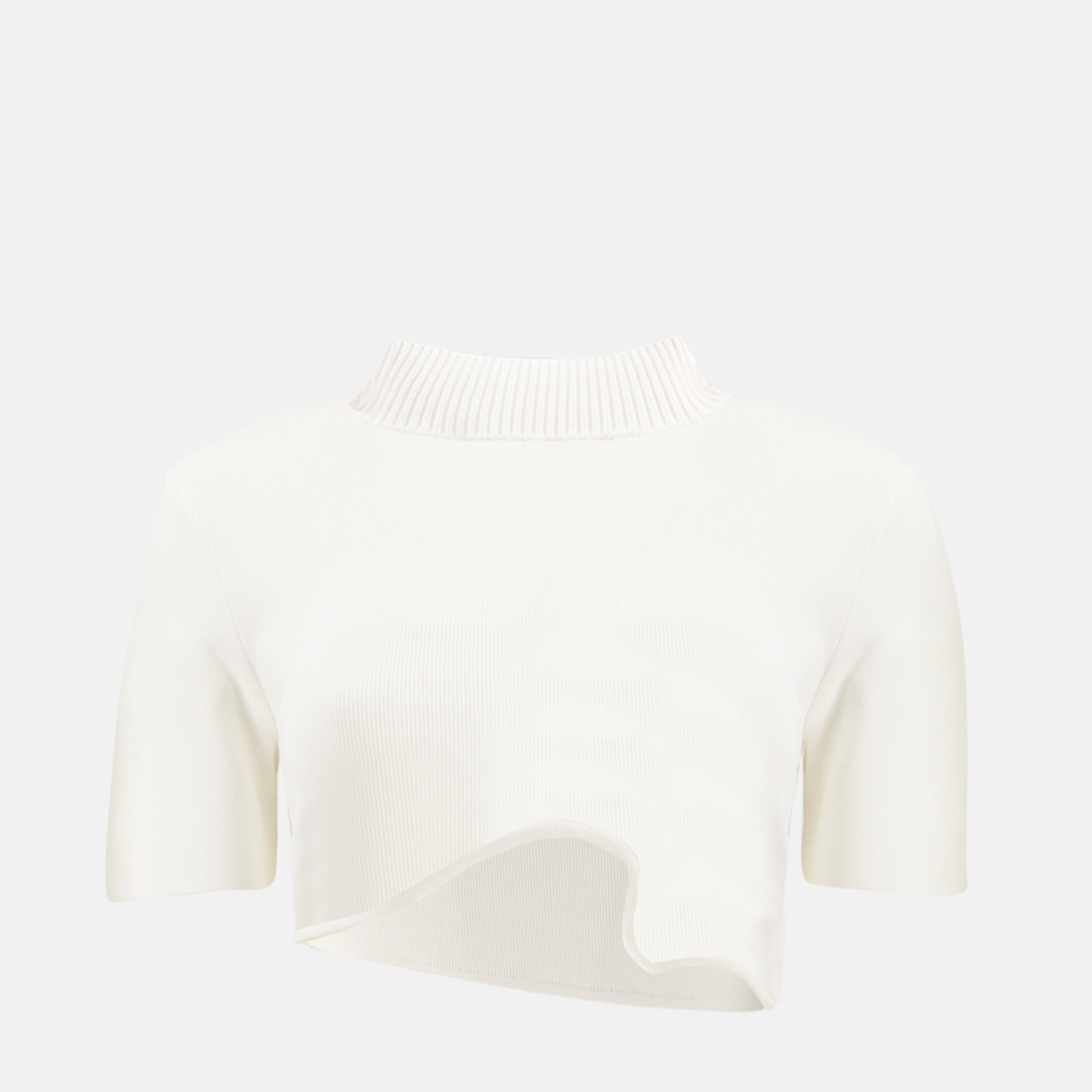 Immagine del top Maparadita bianco del marchio Christopher Esber per donna - Stagione Primavera-Estate 2026 - Vista Anteriore