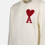 Prendas de punto Pull Ami de Coeur Ami PARIS Blanco Unisexo