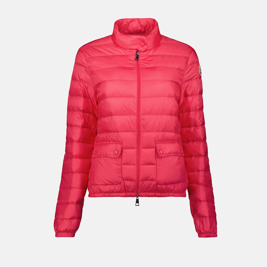 Casacos Casaco de Plumas Lans Moncler Rosa Femme