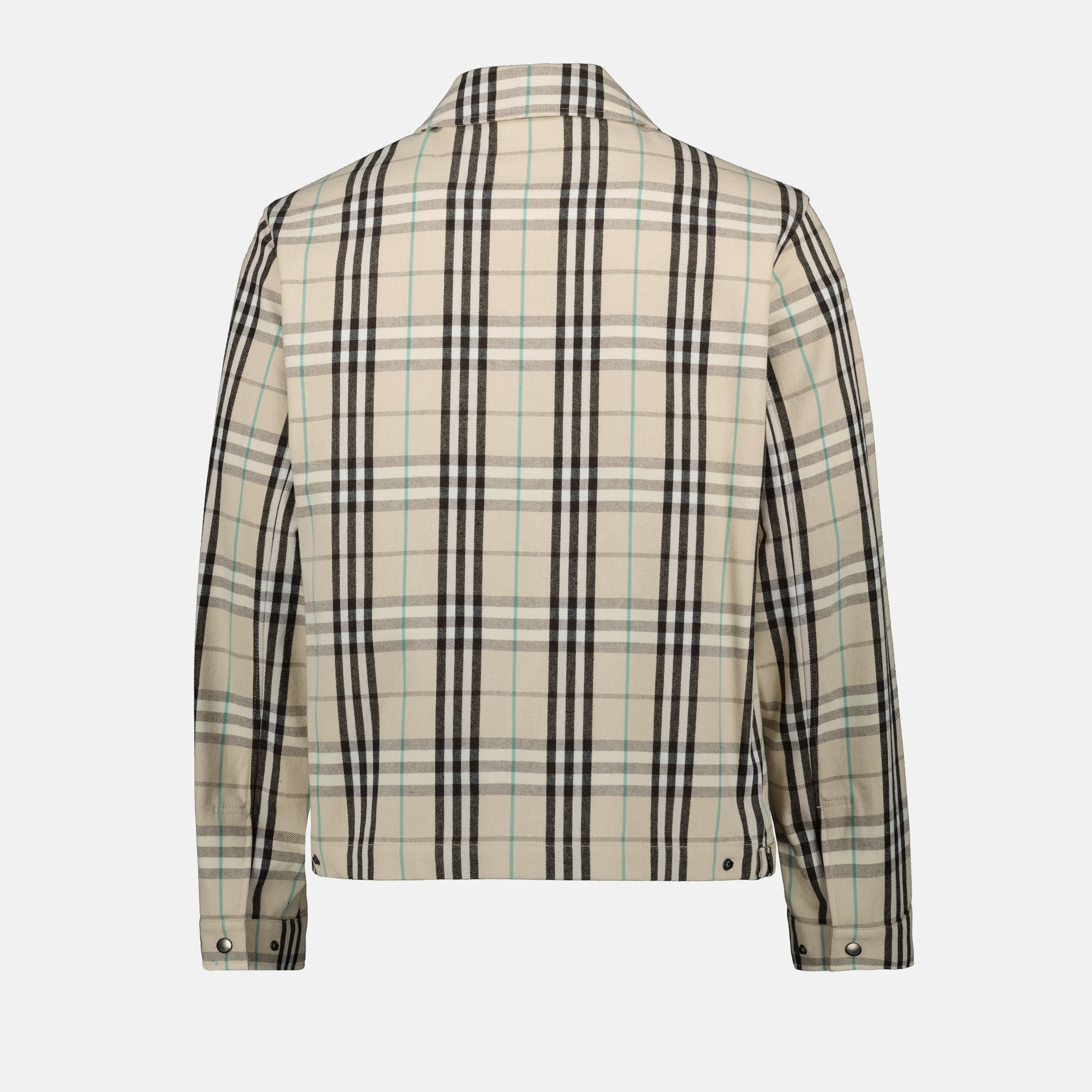 Jacken Gepunktete Harrington-Jacke Burberry Beige Homme
