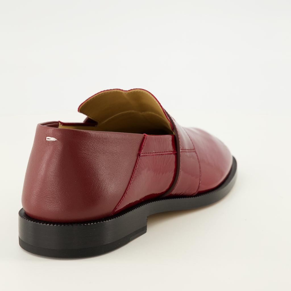 Mocassins Mocassins Tabi rouge Mm6 Rouge Femme