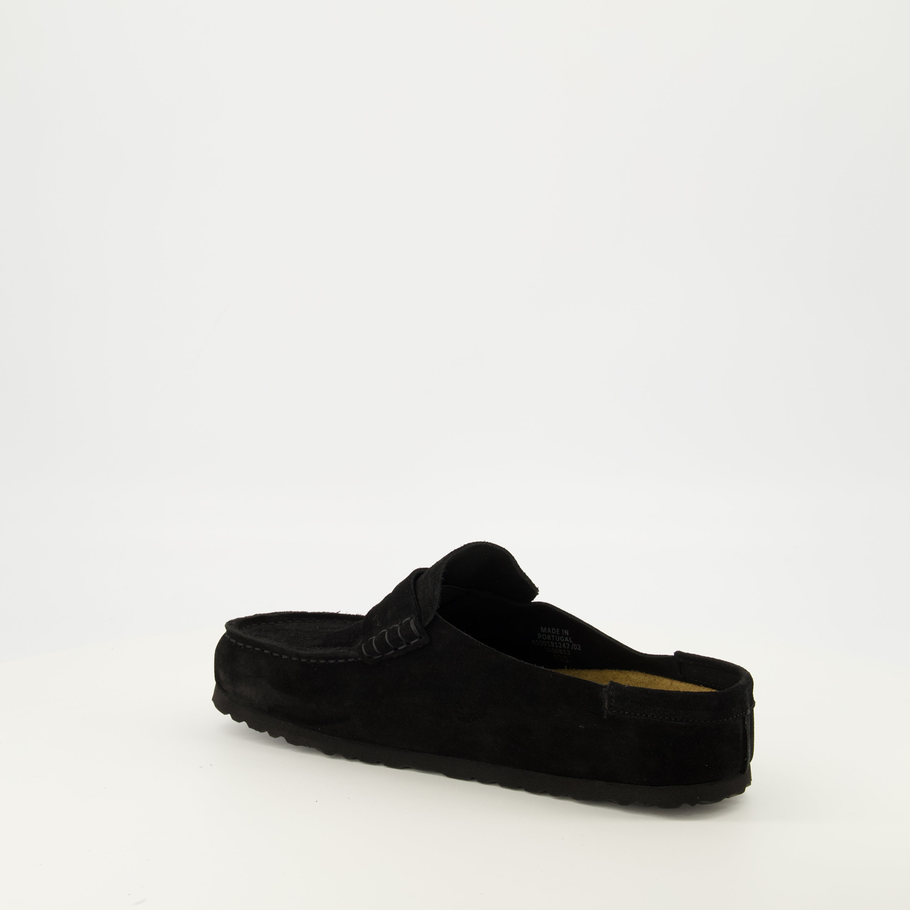 Chaussures ouvertes 나폴리 랩 블랙 뮬 Birkenstock Noir Unisexe
