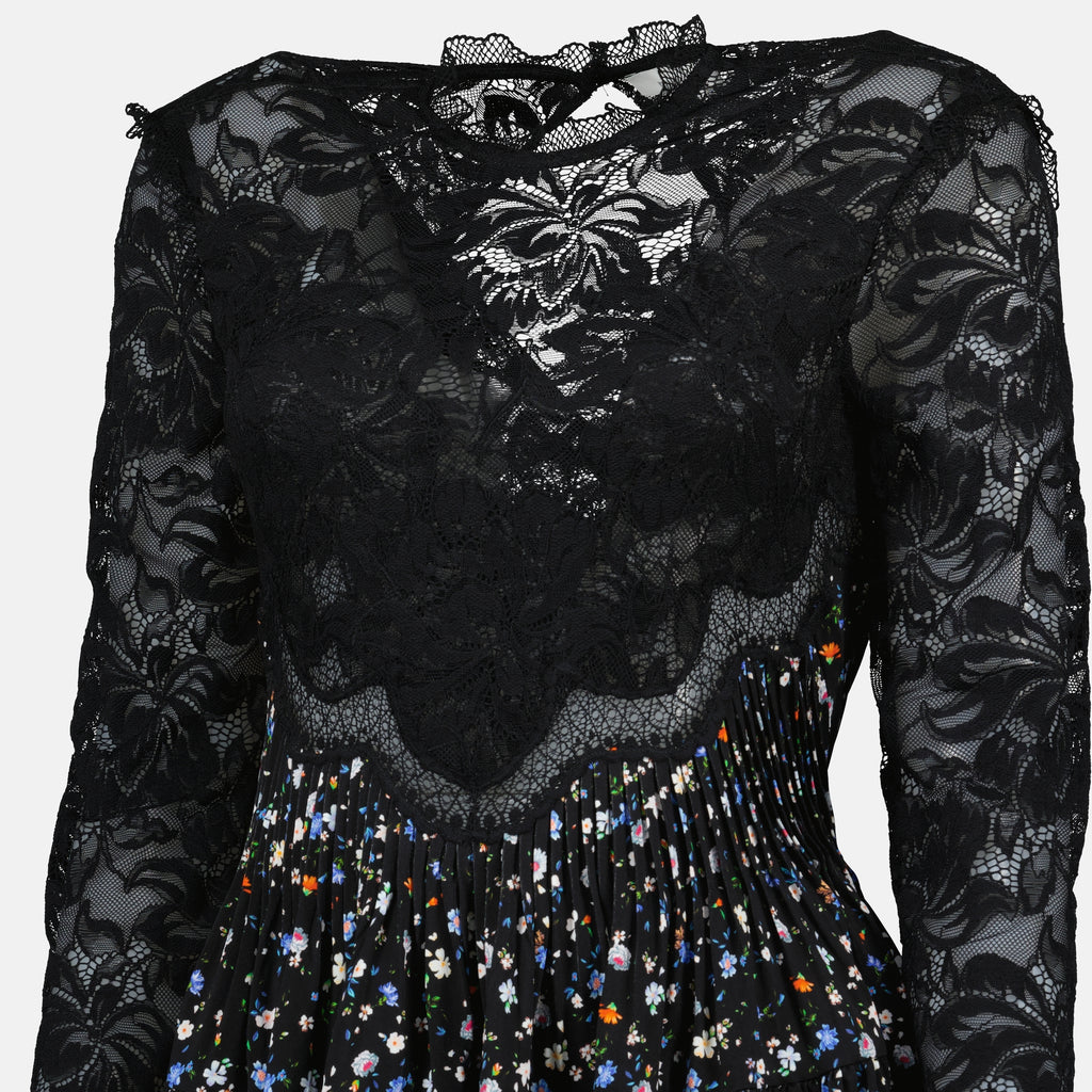 Immagine del vestito corto in pizzo del marchio Rabanne per donna - Stagione Autunno-Inverno 2025 - Vista Dettagliata_6