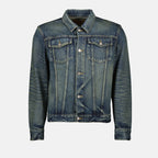 Giacche Giacca di Jeans Saint Laurent Blu Homme