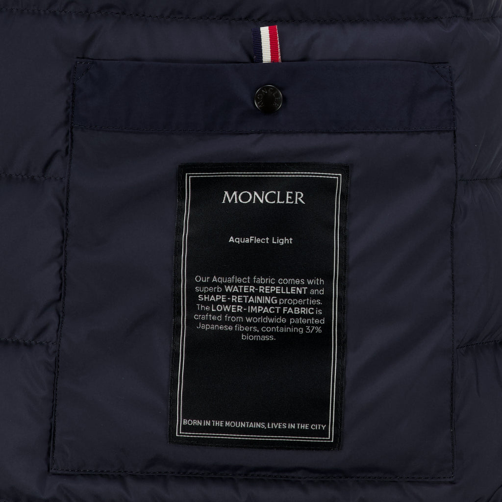 Manteaux Okefen Long Parka Navy Blue Moncler Bleu foncé Homme