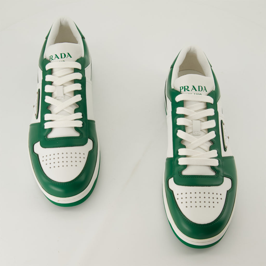 Sneakers Downtown Sneakers Prada Green Homme