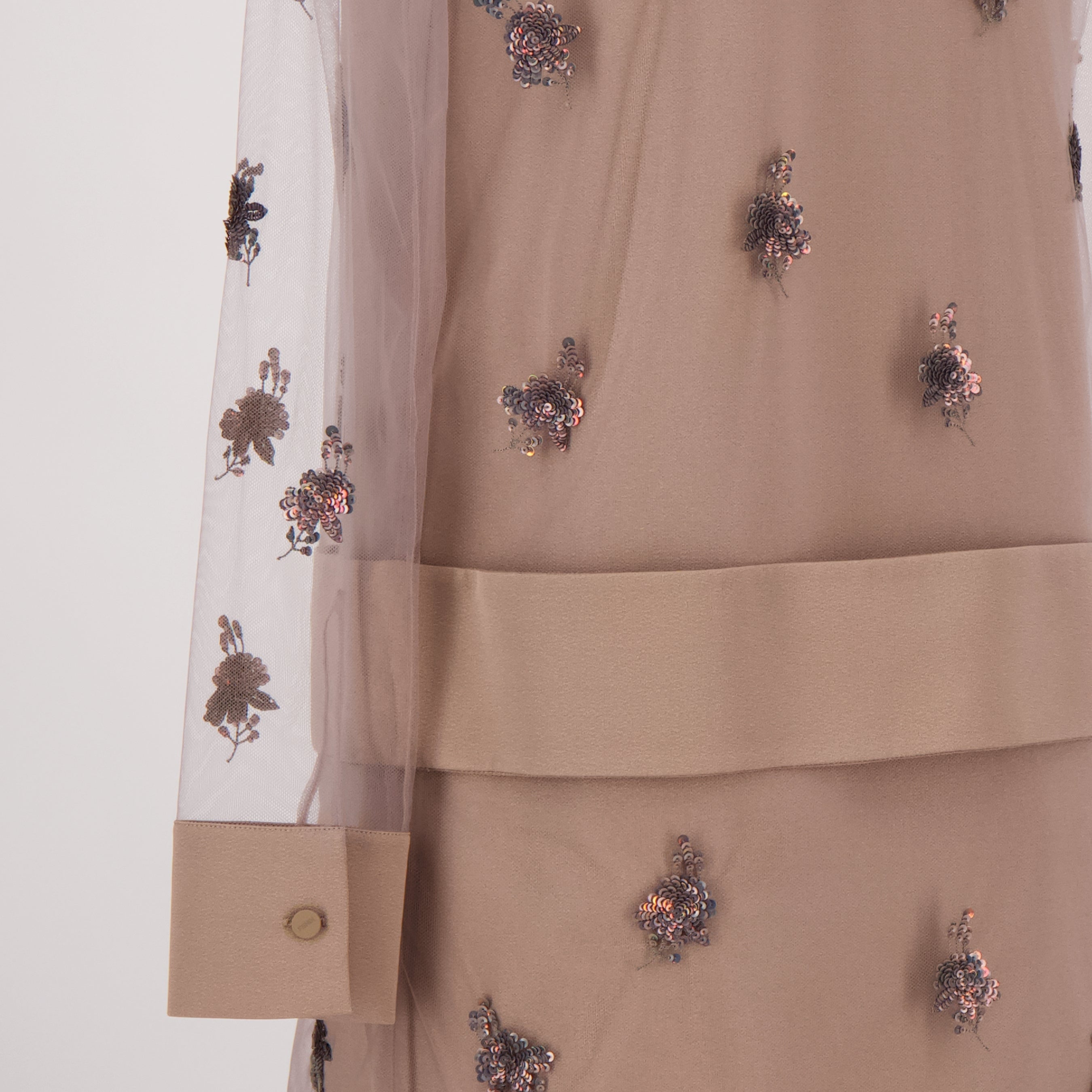 Kleider Tüllkleid Fendi Rosa Femme