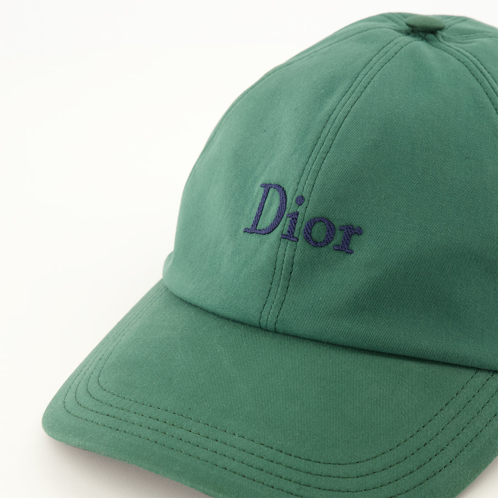 Chapeaux, casquettes et bonnets Gorra Verde Bordada Dior Vert Homme