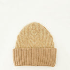 Imagen del gorro de lana marrón de la marca Fendi para Mujer - Temporada Otoño-Invierno 2025 - Vista Trasera