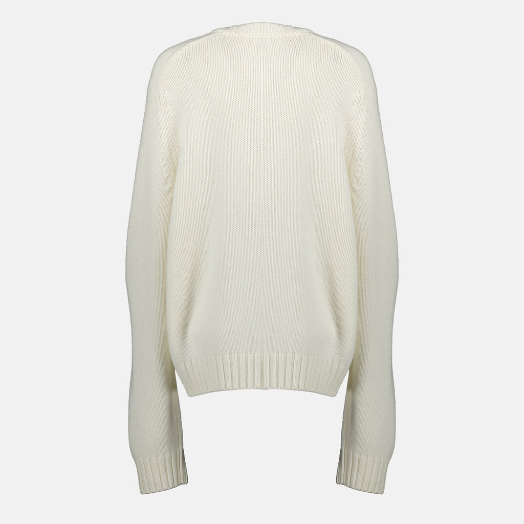 Image de l'article Pull Mae de la marque Khaite pour Femme - Saison Automne-Hiver 2025 - Vue de Dos