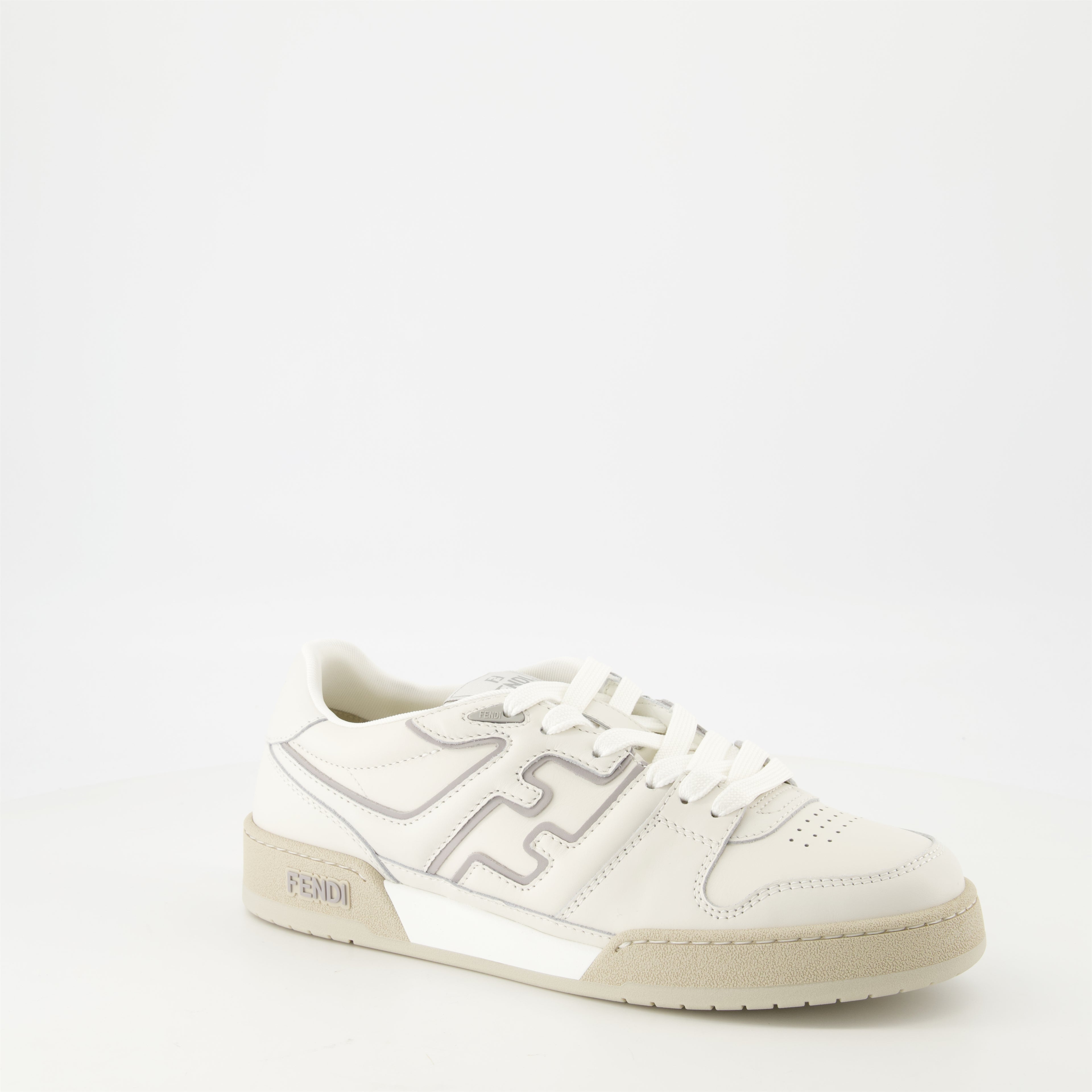 Sneakers Fendi Match Sneakers Fendi Beige Homme