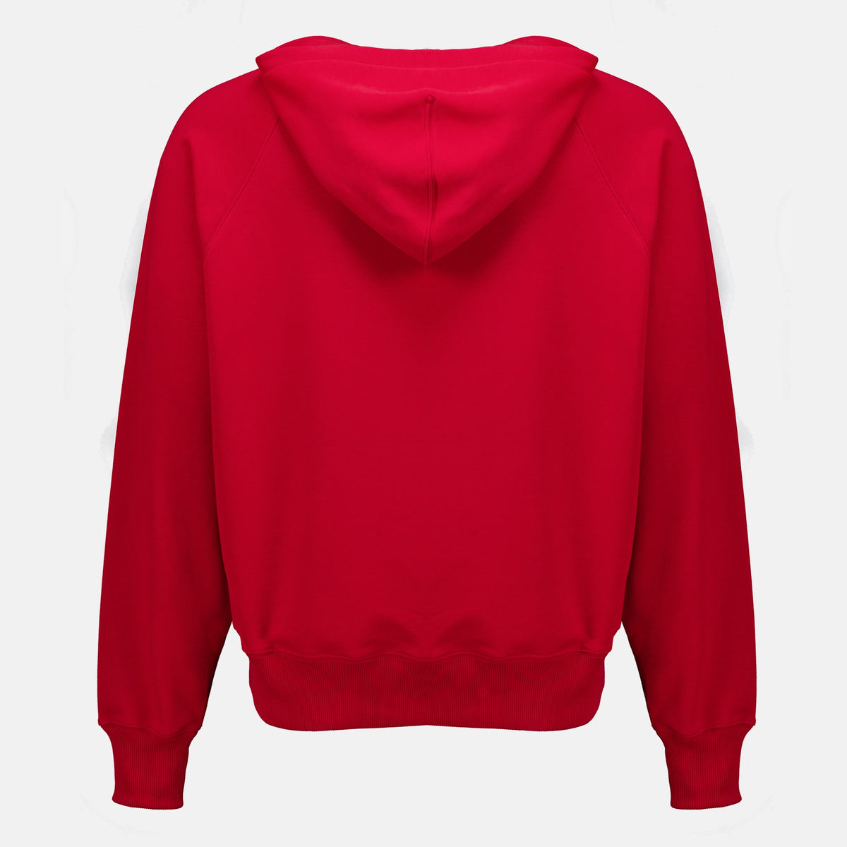 Sweatshirts Rote bestickte Kapuzenjacke Ami PARIS Rouge Unisexe