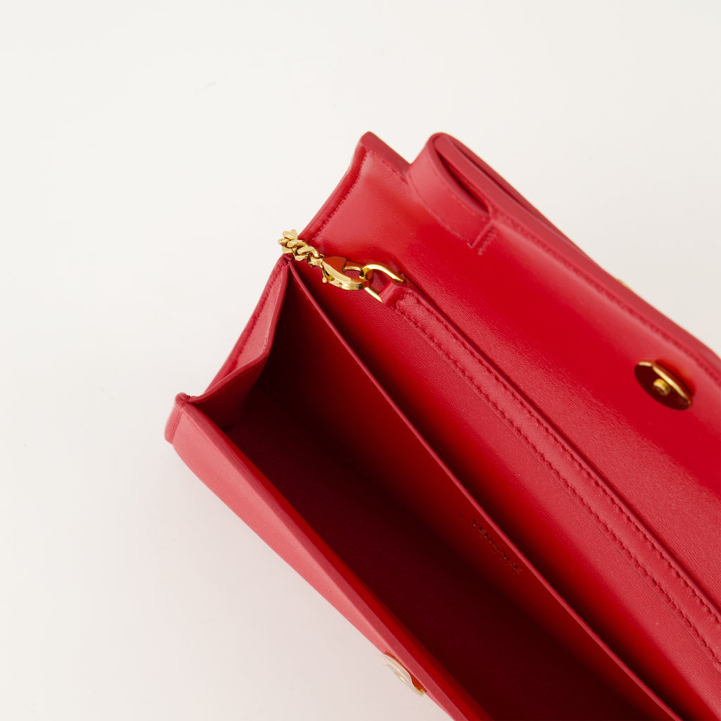 Petite maroquinerie Pochette Medusa '95 Versace Rouge Femme