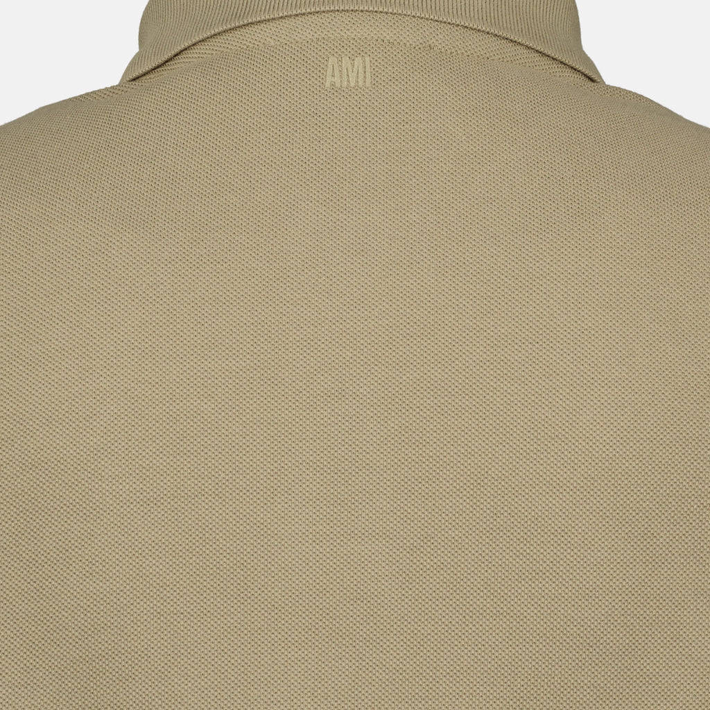 Polos Polo Ami de coeur Ami PARIS Beige Homme