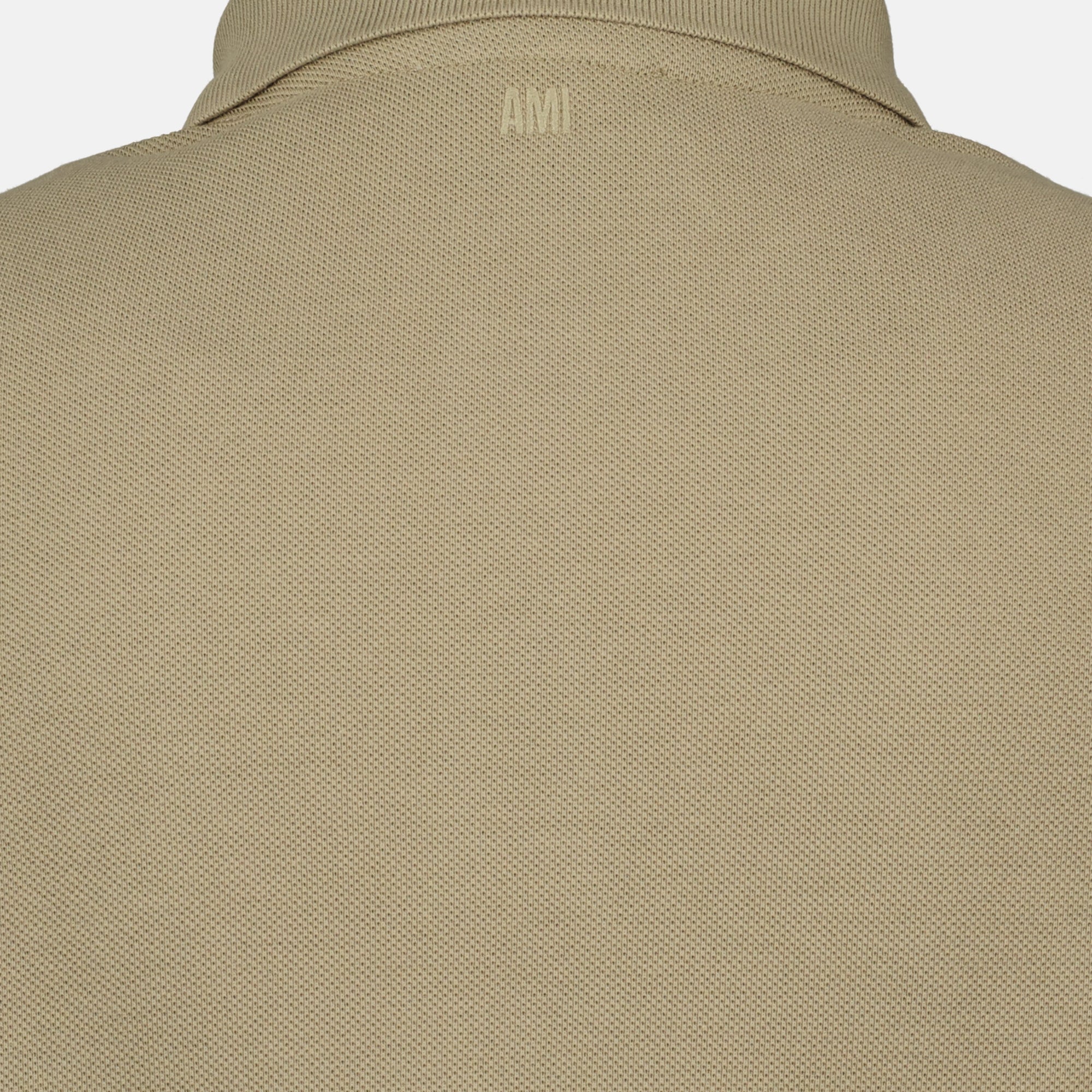 Polos Polo Ami de coeur Ami PARIS Beige Homme