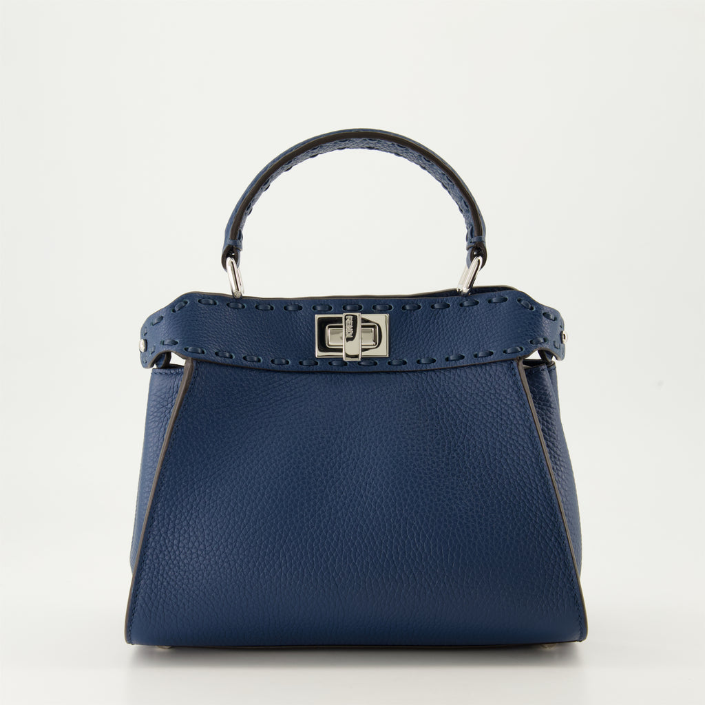 Sacs à main et épaule Sac Peekaboo Fendi Bleu Femme