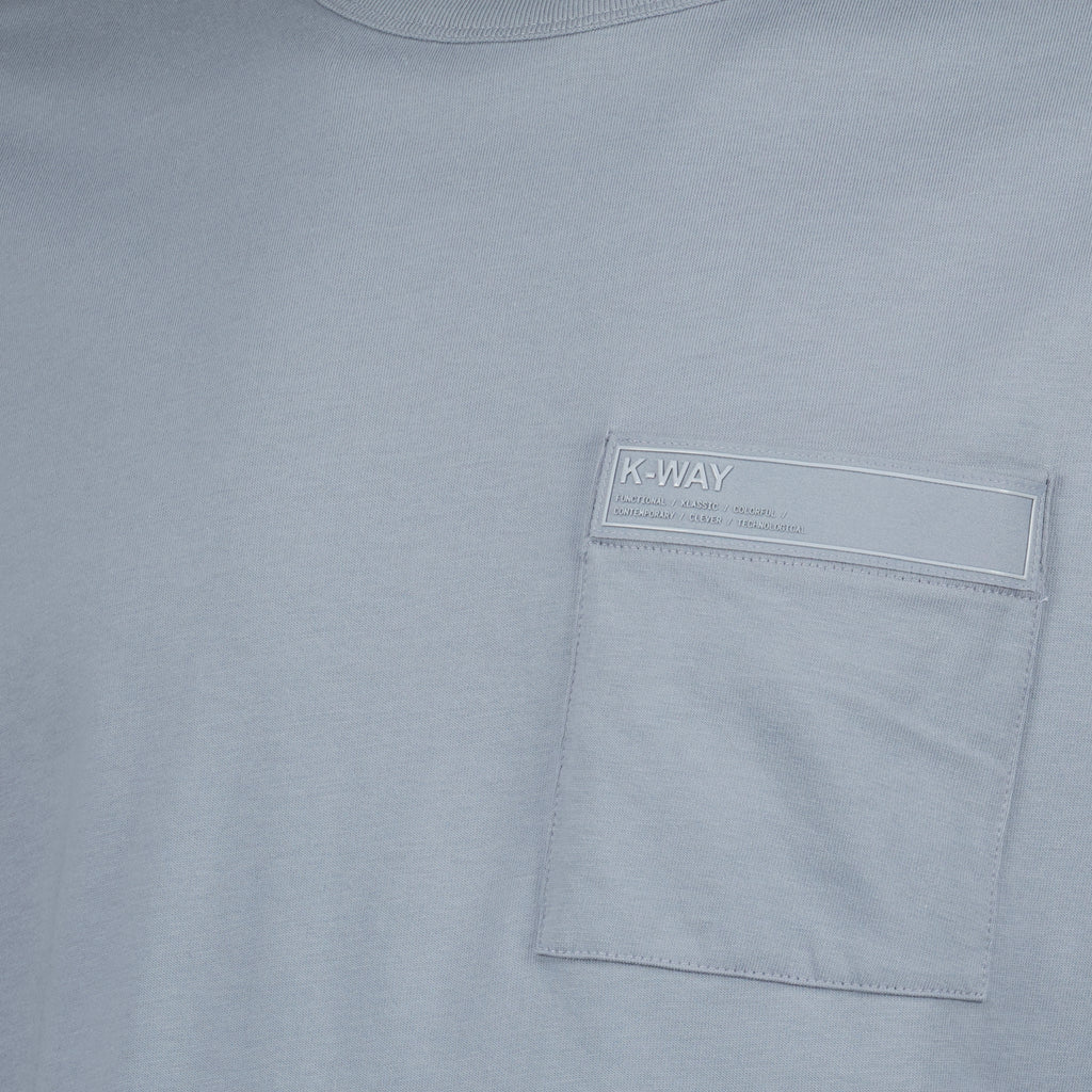 T-shirts T-shirt Fantome Pocket K-Way Gris Homme
