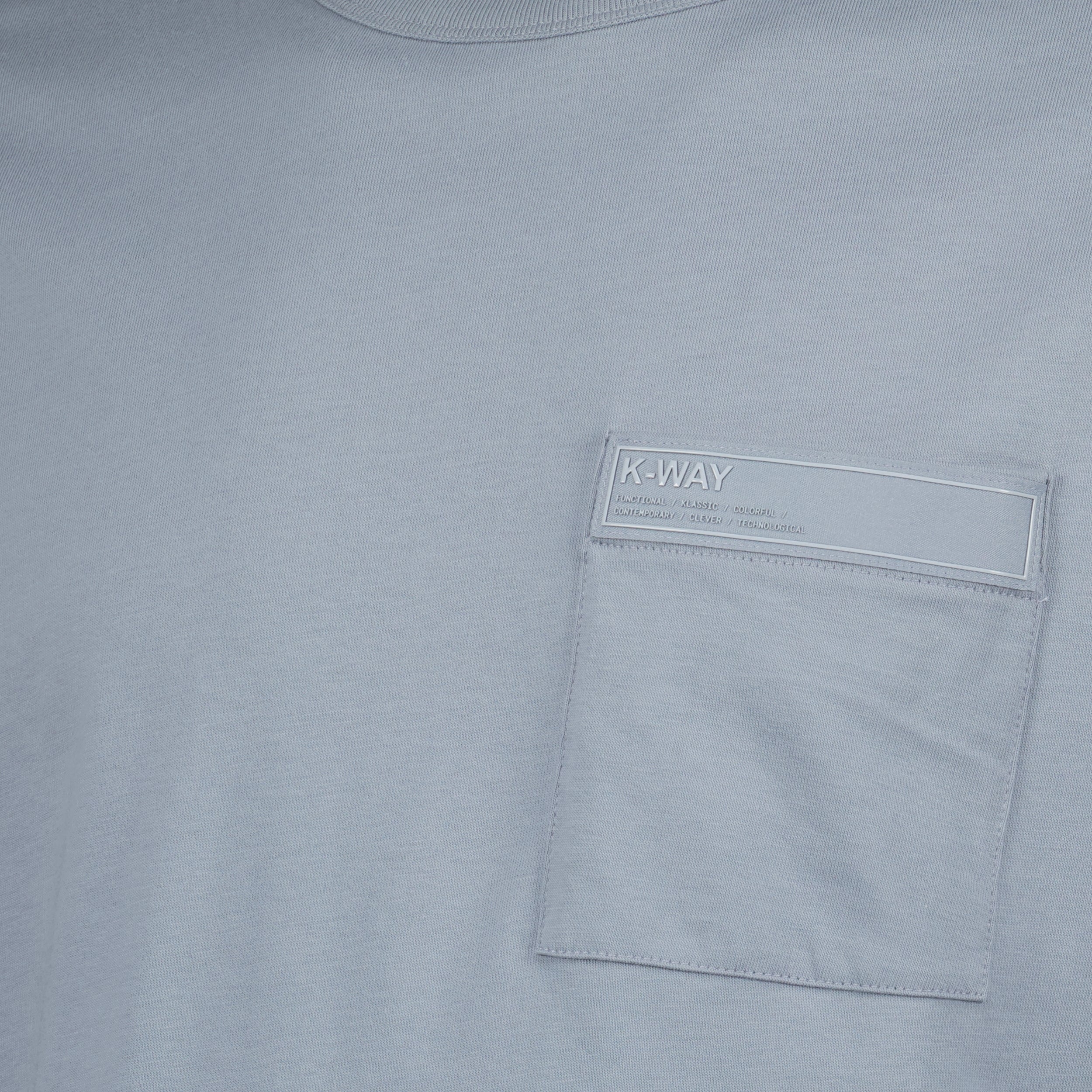 T-shirts T-shirt Fantome Pocket K-Way Gris Homme