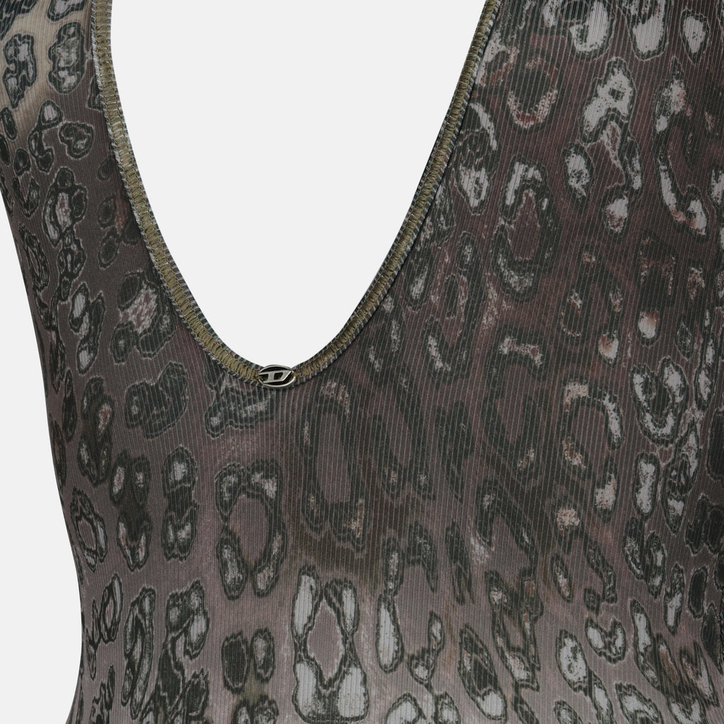 Image de l'article Maillot de bain Audrey imprimé léopard de la marque Diesel pour Femme - Saison Printemps-Été 2026 - Vue détaillée_1