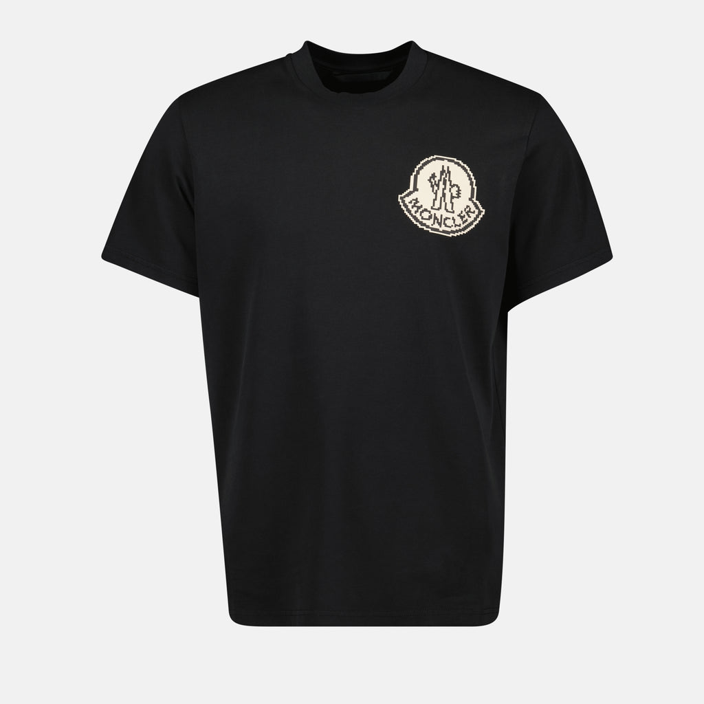 T-shirt T-shirt à logo Moncler Nero Homme