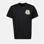 T-shirt T-shirt à logo Moncler Nero Homme
