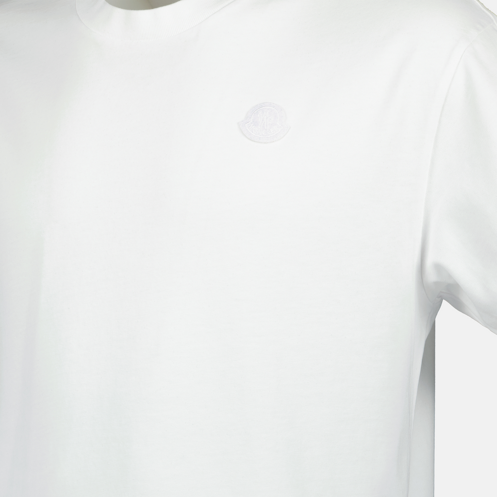 Camisetas Camiseta Graffiti Moncler Blanco Homme