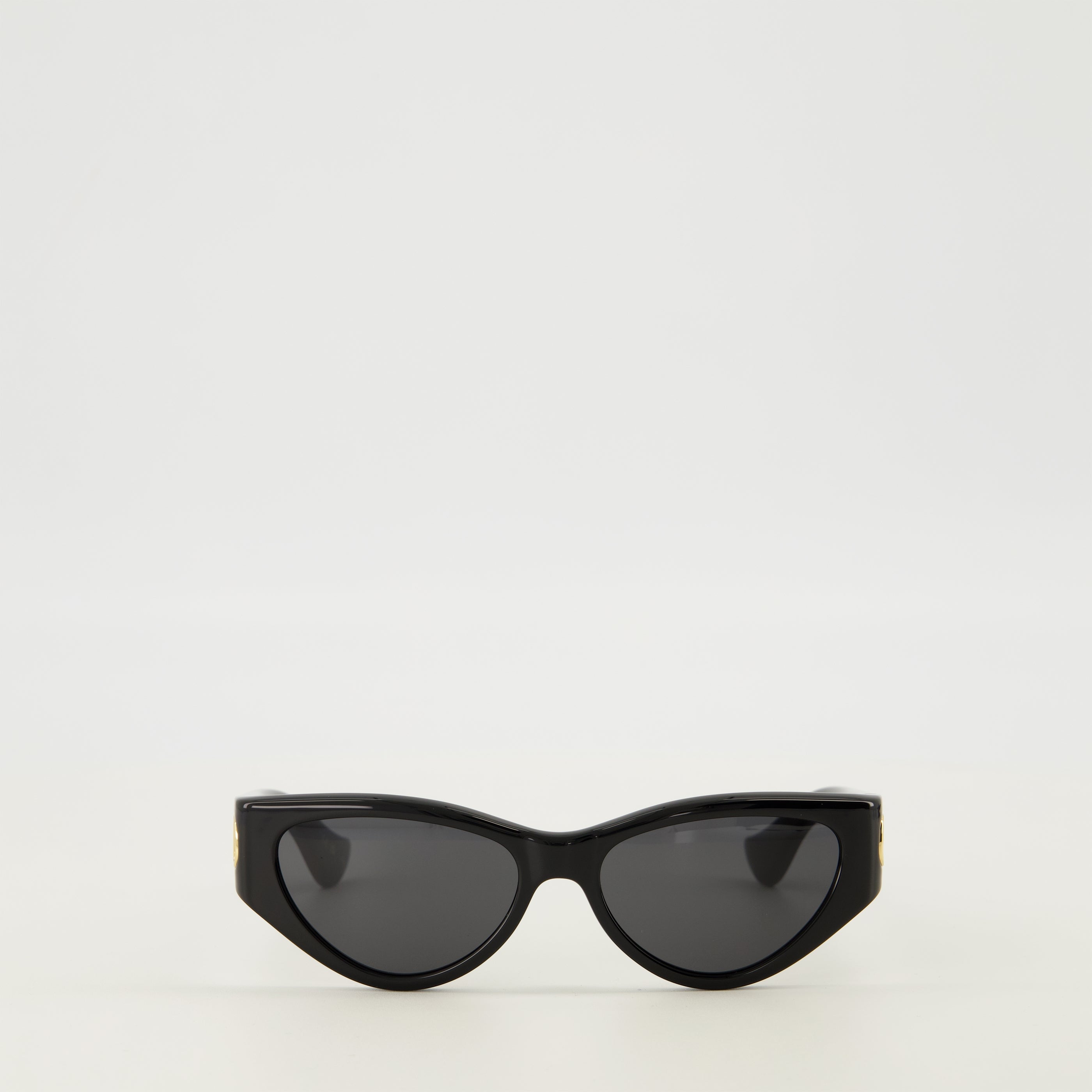 Lunettes Lunettes oeil-de-chat noir en acétate Valentino Garavani Noir Femme