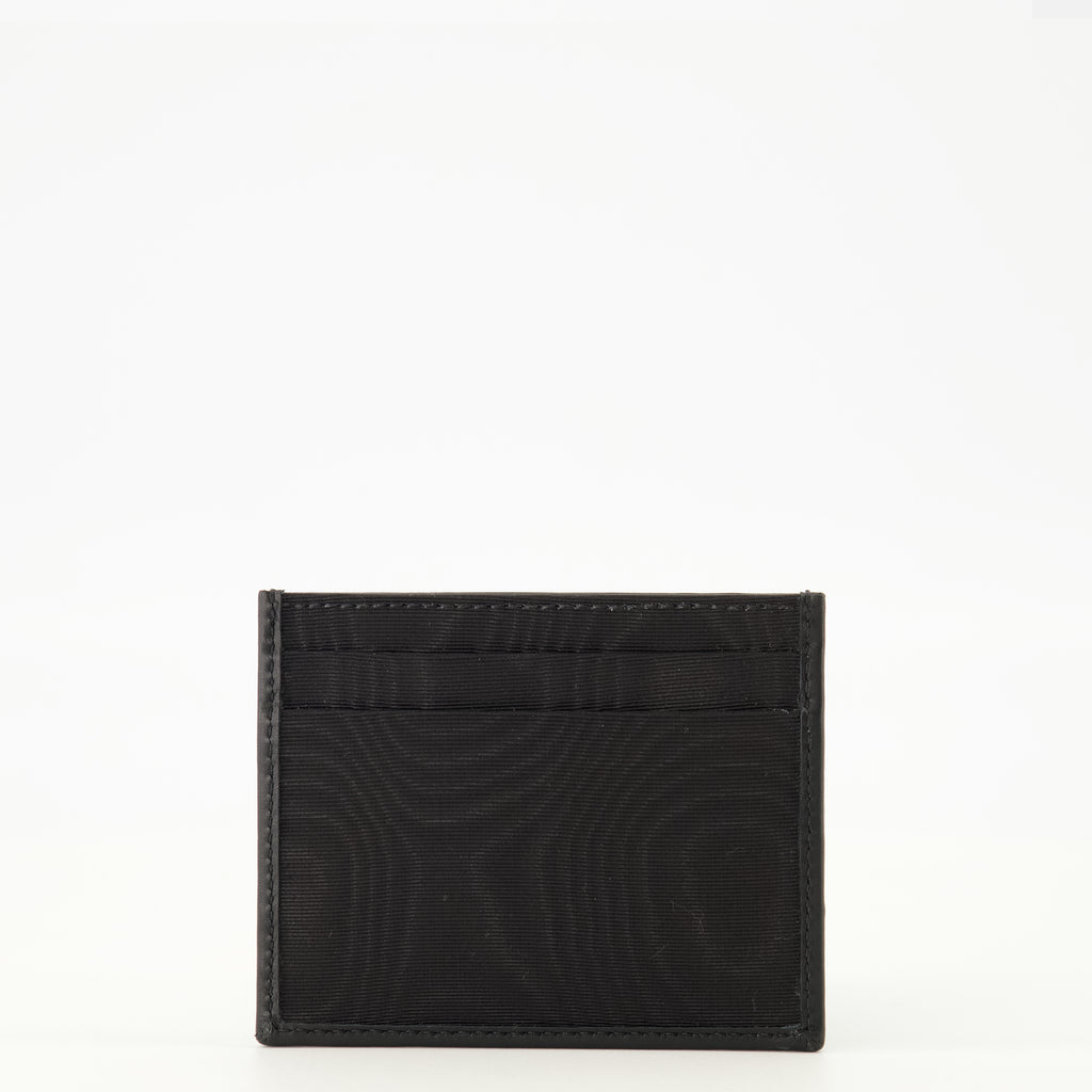 Petite maroquinerie 블랙 패브릭 VLogo 카드 홀더 Valentino Garavani Noir Femme