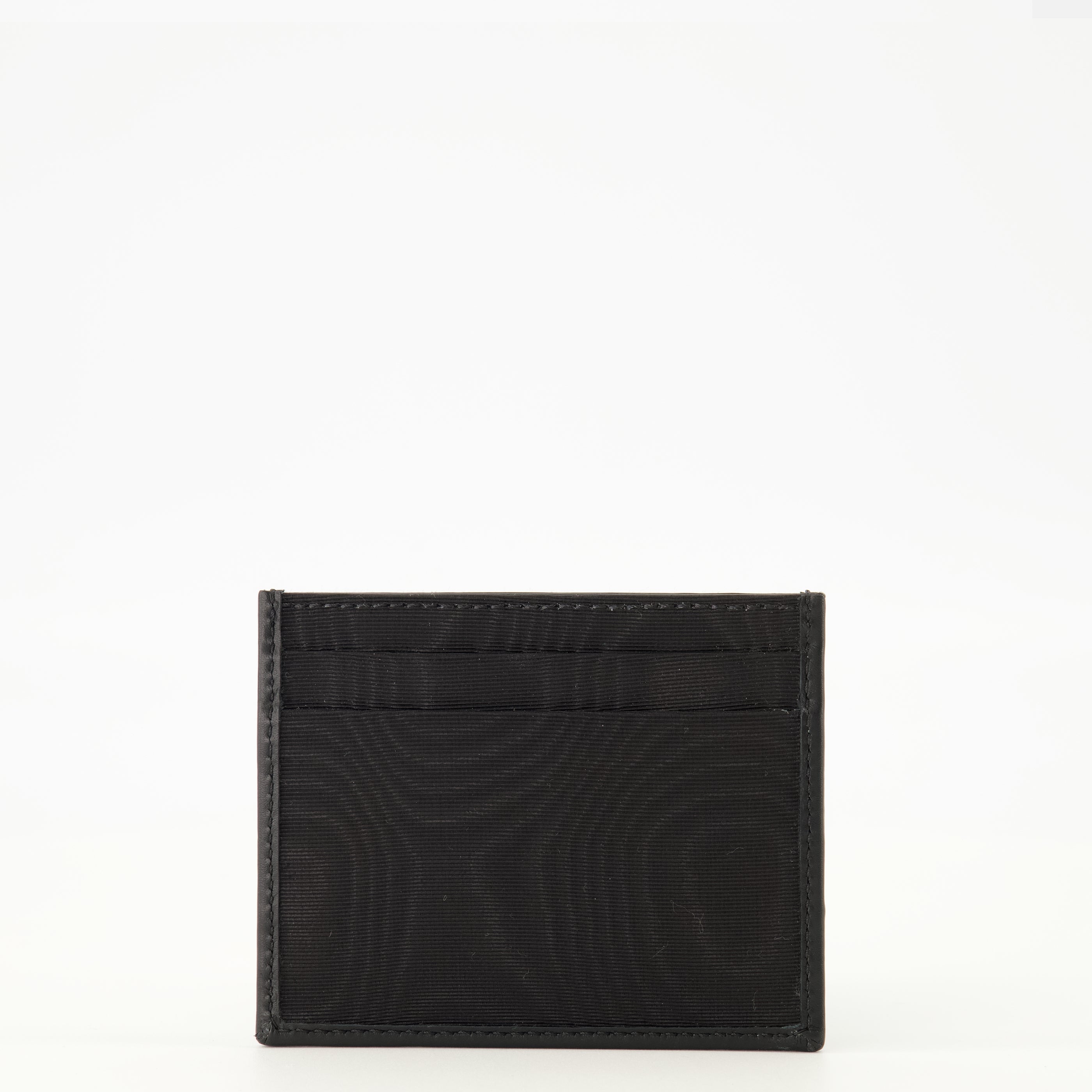 Petite maroquinerie VLogoカードホルダー ブラックファブリック Valentino Garavani Noir Femme