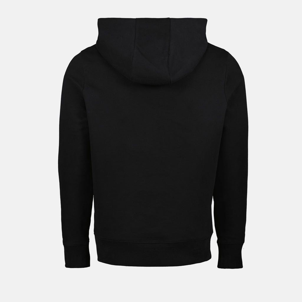 Sweatshirts Sweat à capuche logo Moncler Noir Homme