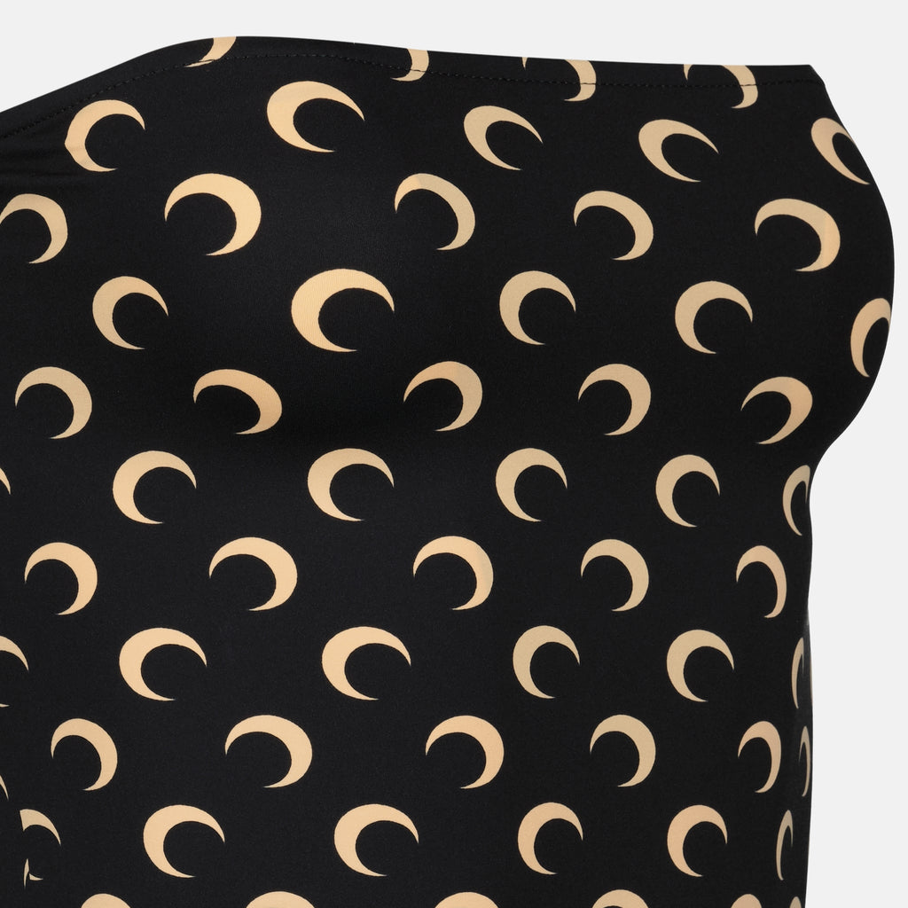 Image of the Top Jersey Moon headband article by Marine Serre for Women - Fall-Winter 2025 - Detailed View_1