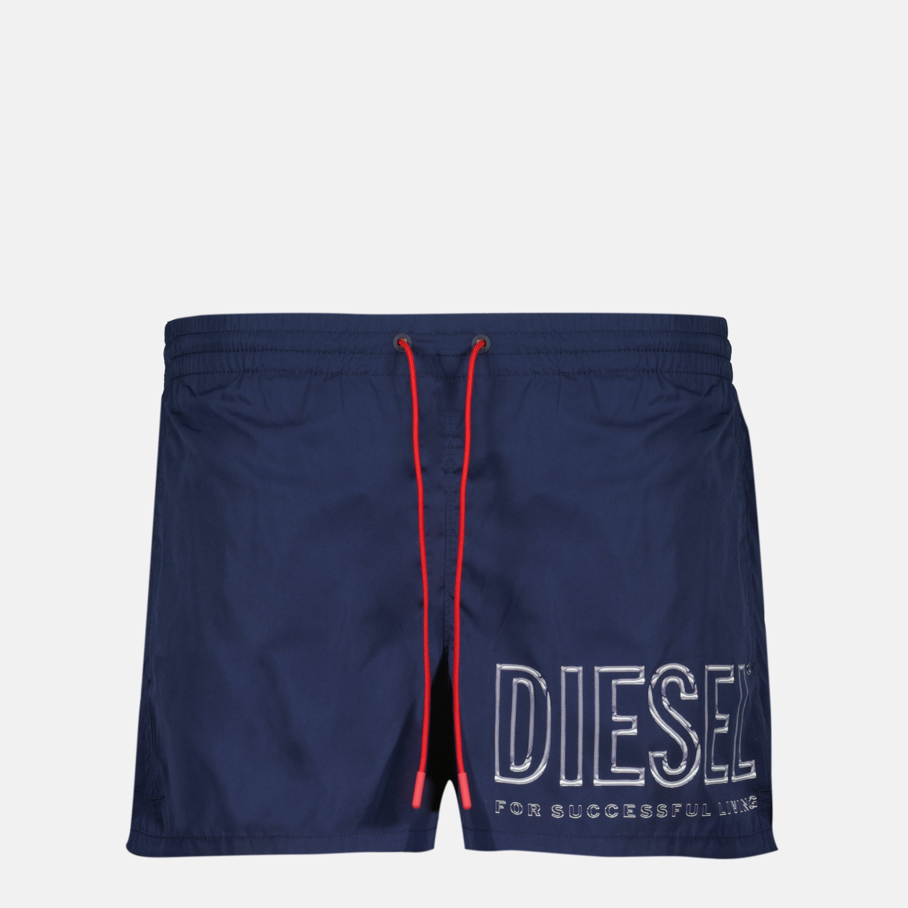 Bild des Artikels Badeanzug mit navyblauem Logo von Diesel für Herren - Frühjahr-Sommer 2026 - Frontansicht