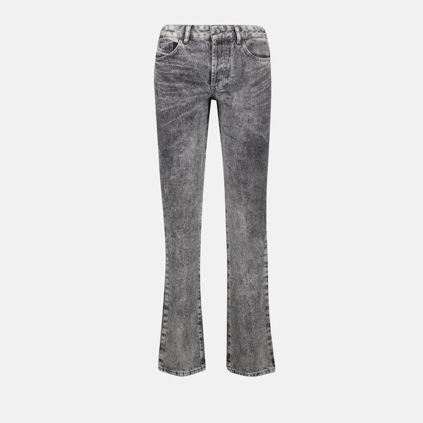 DIESEL デニム ストーン装飾 ミュール 36 dc0642fcfbb903f57375e77926d846
