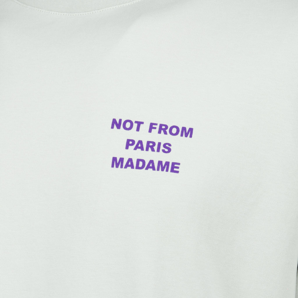 T-shirts Gray Slogan T-shirt Drole De Monsieur Gris Homme