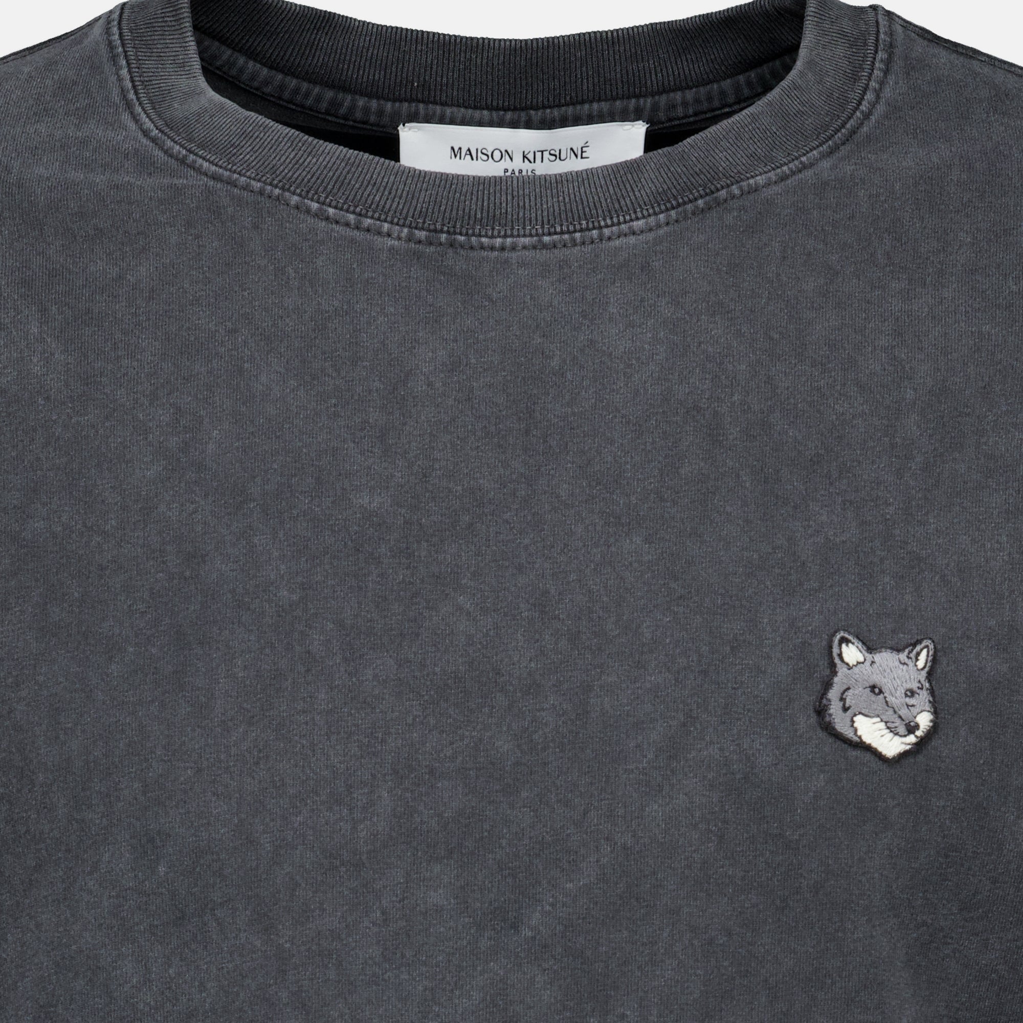 T-shirts 폭스 그레이 티셔츠 Maison Kitsune Gris Homme