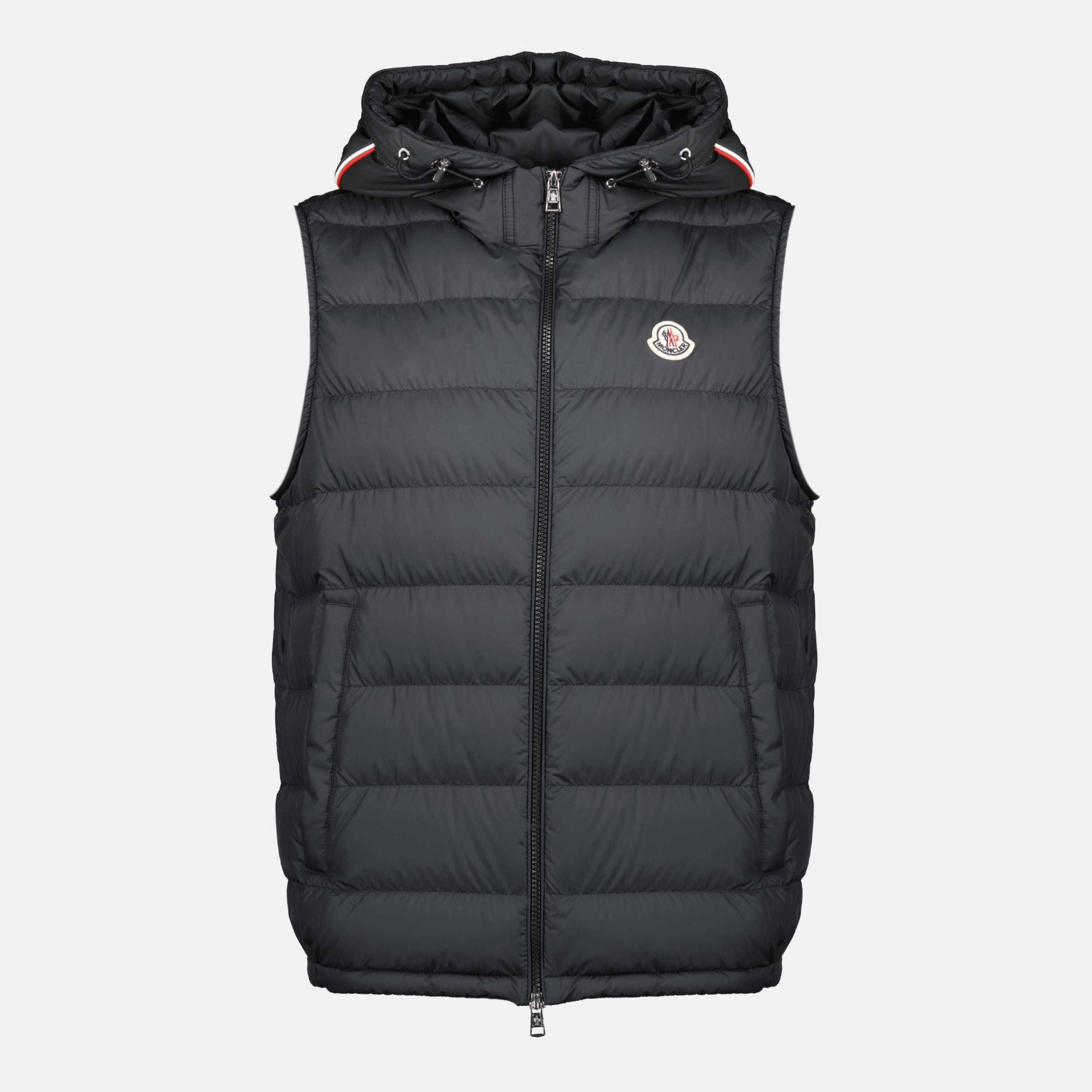 Image de l'article Veste sans manches Marseillan noir de la marque Moncler pour Homme - Saison Printemps-Été 2026 - Vue de Face