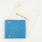 Small leather goods Portefeuille à clous Balenciaga Blue Homme