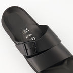 오픈 슈즈 알미나 샌들 Birkenstock 검은색 Femme