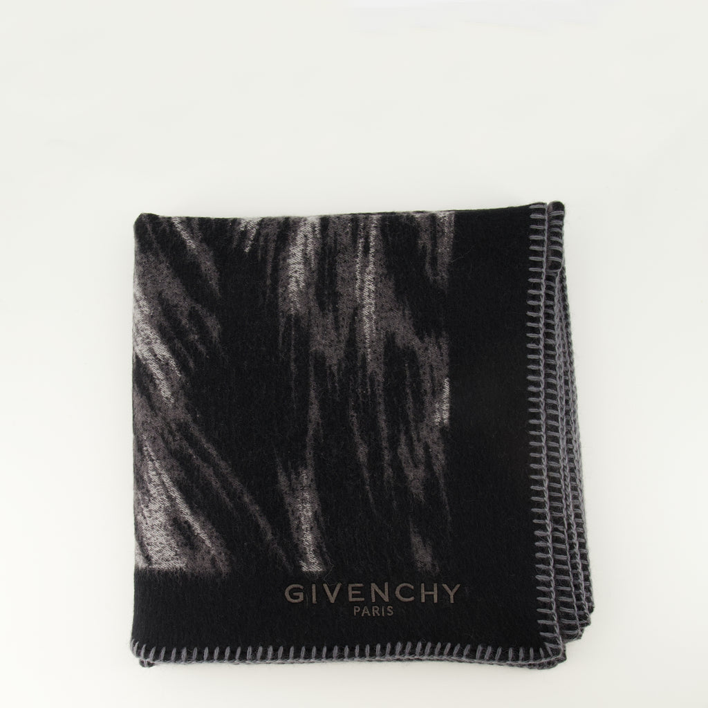 Bild des Givenchy Damen Wollschals mit Print - Herbst-Winter 2025 - Detaillierte Ansicht 2