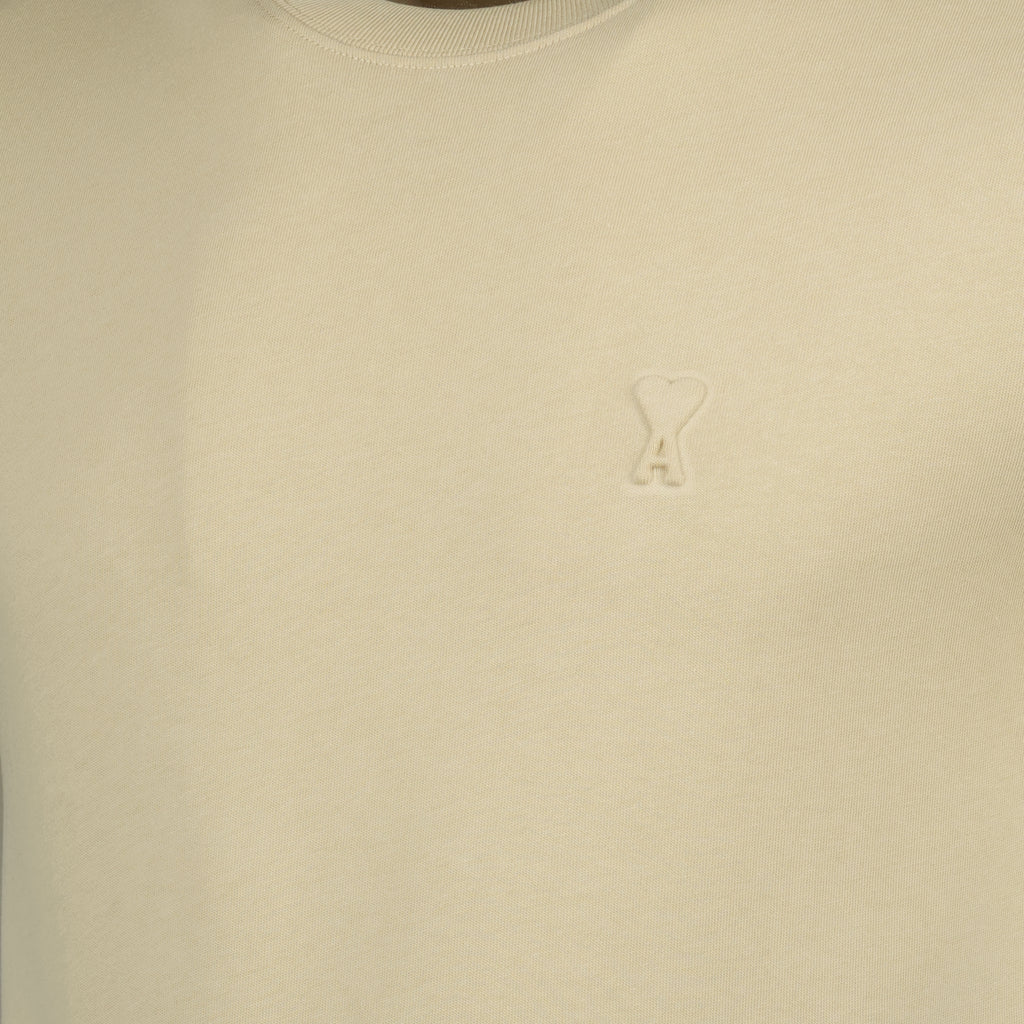 T-shirts T-shirt Ami de coeur Ami PARIS Beige Unisexe