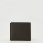 Image de l'article Portefeuilles Tiny Cassandre noir argenté de la marque Saint Laurent pour Homme - Saison Printemps-Été 2026 - Vue de Dos