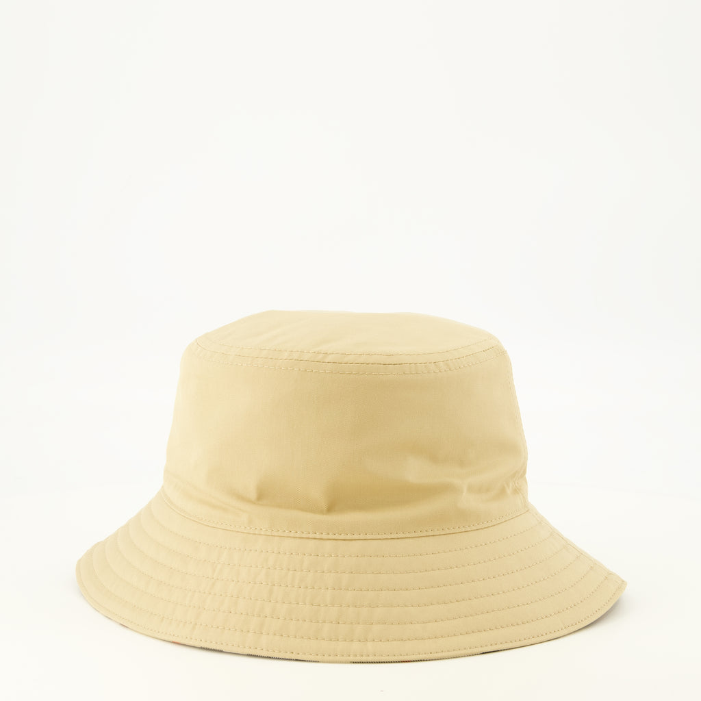 Chapeaux, casquettes et bonnets Bob réversible en gabardine Burberry Beige Unisexe