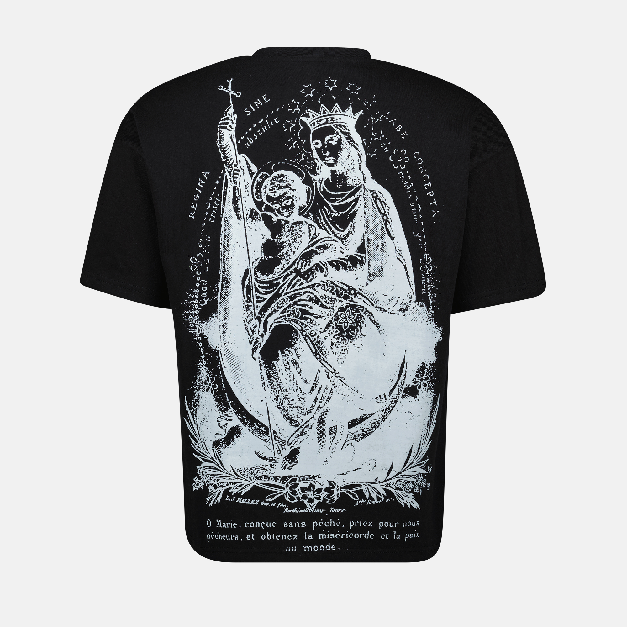 T-shirts T-shirt Vierge L8 Studio Noir Homme