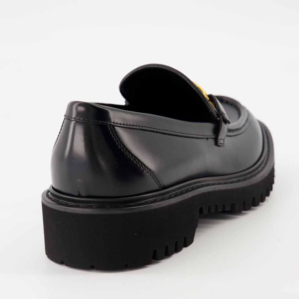 Mocassins VLogo Loafers Valentino Garavani Noir Femme