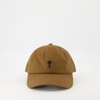 Chapeaux, casquettes et bonnets Casquette Ami de coeur Ami PARIS Marron Unisexe