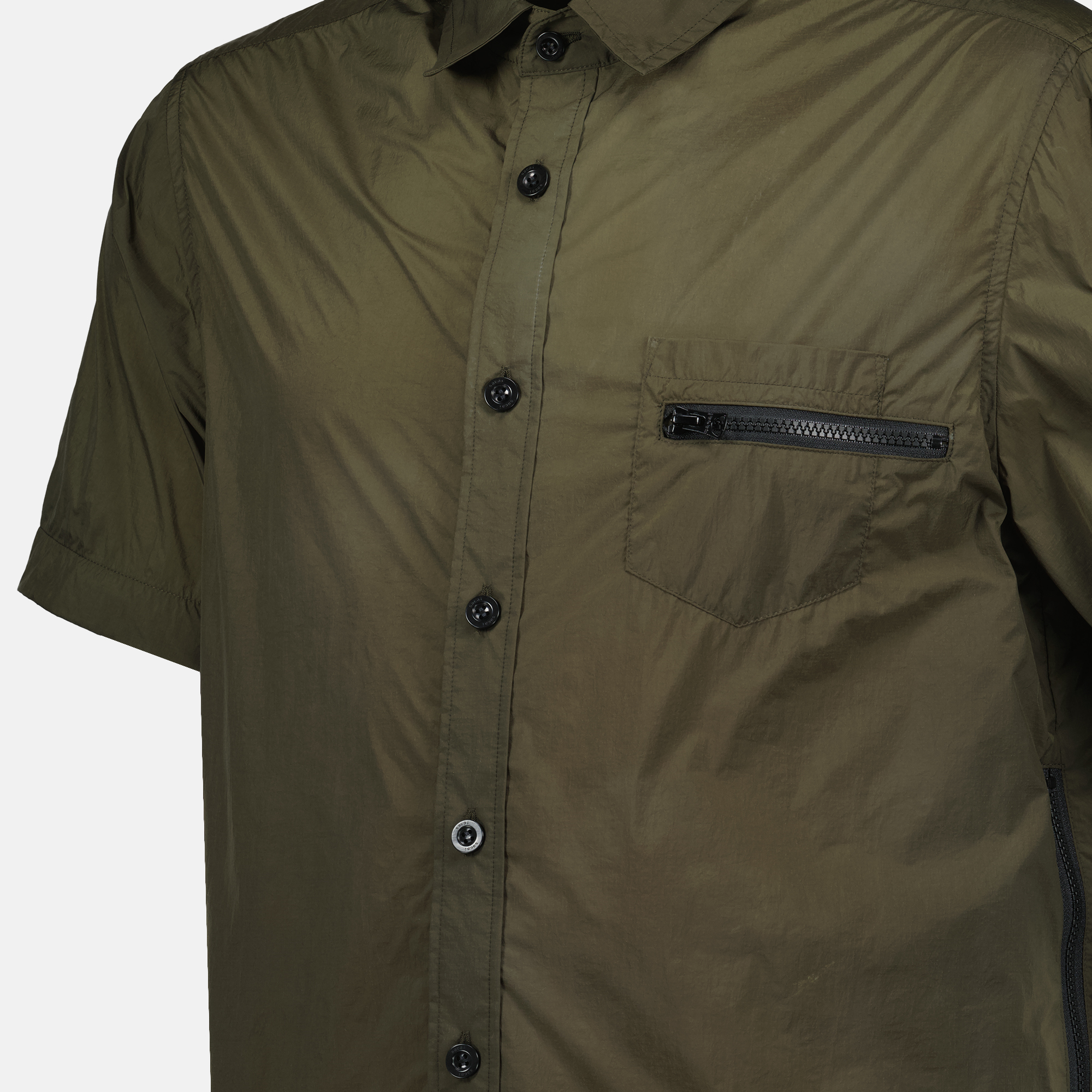 Shirts Nylon Shirt Sacai Khaki Homme